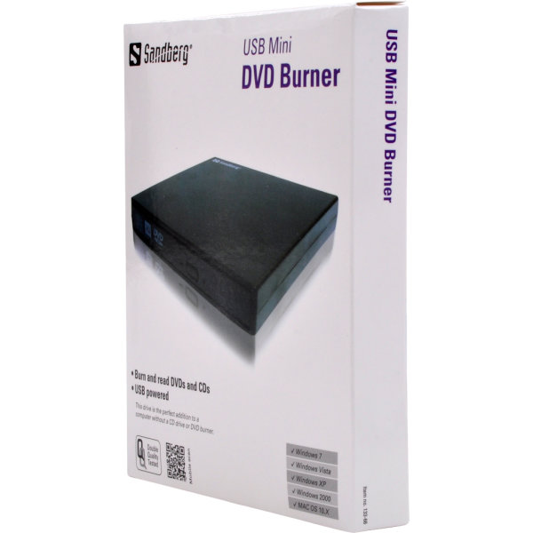 Sandberg USB Mini DVD Burner                      