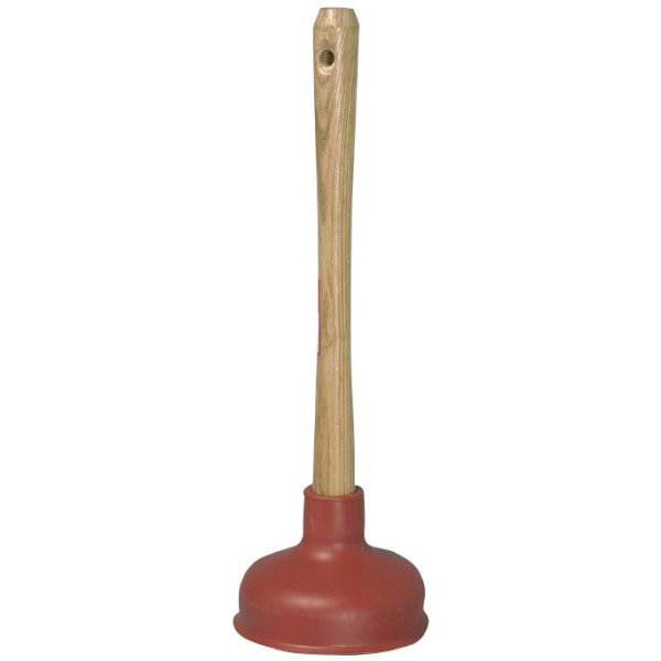 Svupper / Vaskesuger, Ø: 13,8cm, 35 cm, brun
