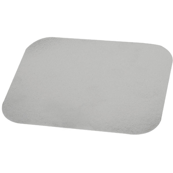 Låg til Alubakke stor, aluminium/karton