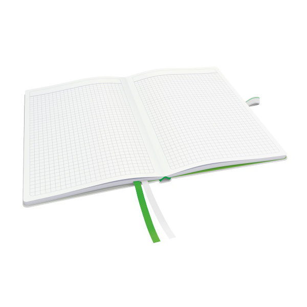 Leitz Complete notesbog A5, kvadreret, hvid