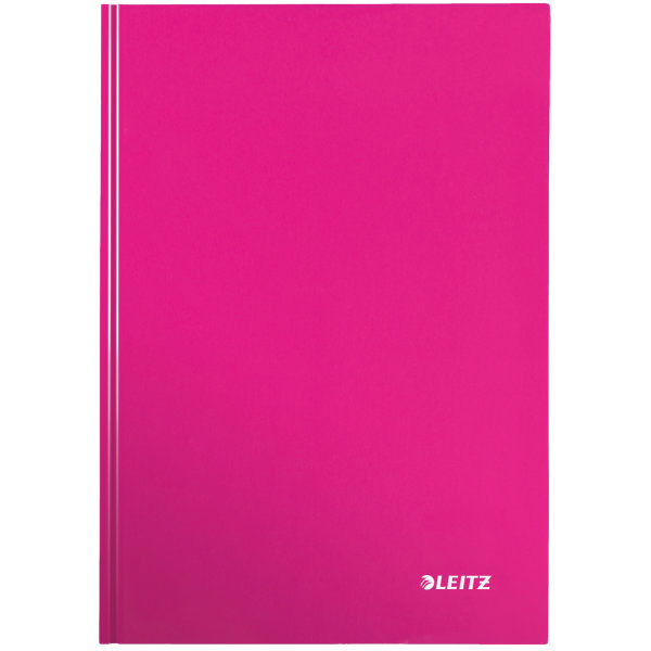 Leitz WOW notesbog A5, kvadreret, pink