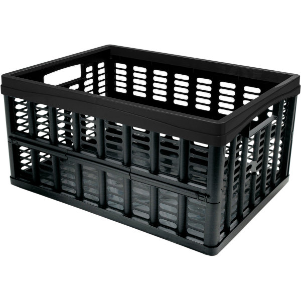 Plast Team, Basic foldekasse, 48x38x24 cm, Sort