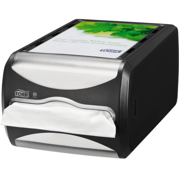 Tork N4 Xpressnap Servietdispenser, Disk, Sort
