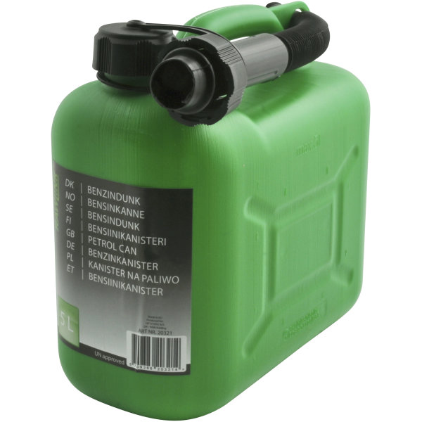Rawlink benzindunk, 5 l, grøn