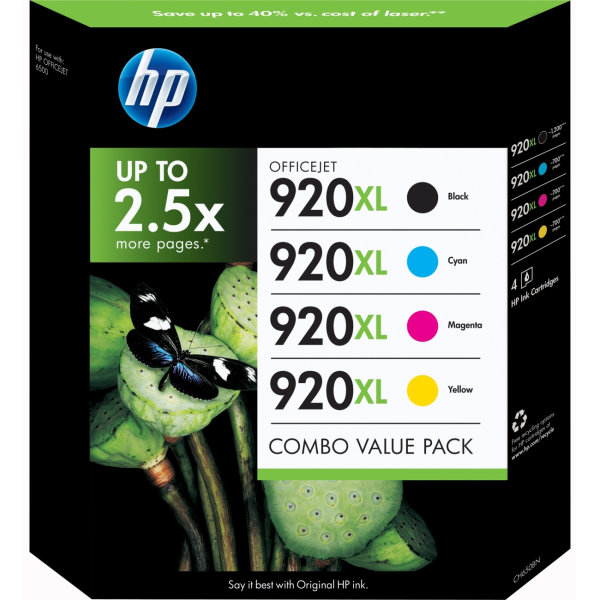 HP 920/C2N92AE XL blækpatron, sampak