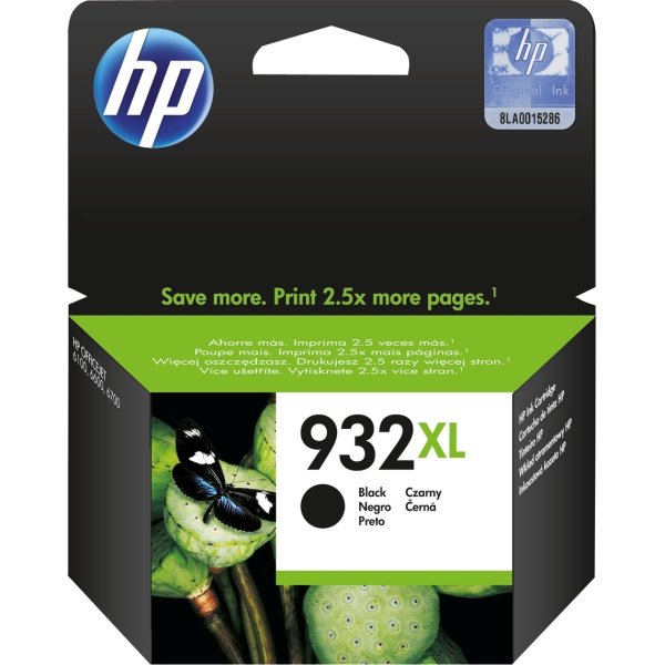 HP 932/CN053AE XL blækpatron, sort, 1000s