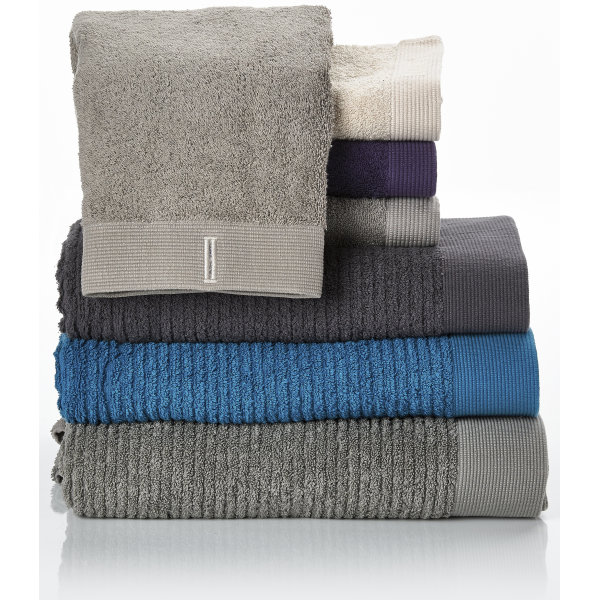Handduk Zone Classic 50x100 cm, Svart