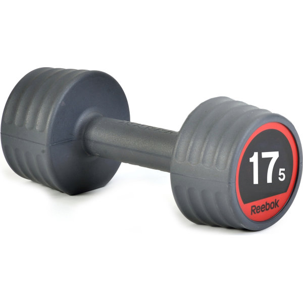 Reebok Gummi Håndvægt, 17.5 kg