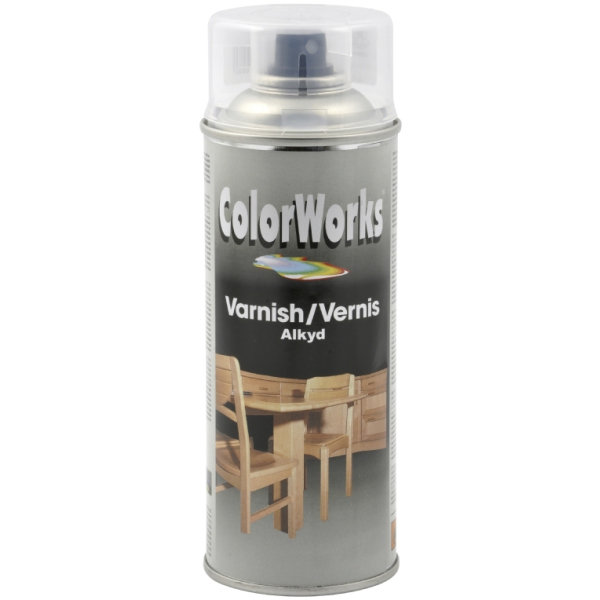 ColorWorks hobbyspray, blank lak