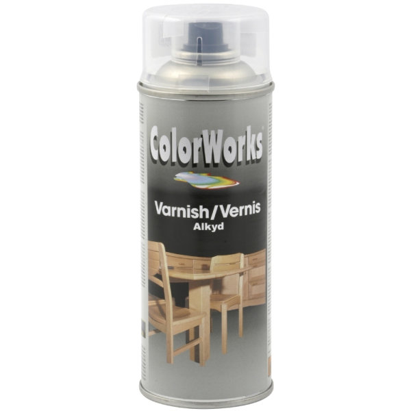 ColorWorks hobbyspray, satinmat lak