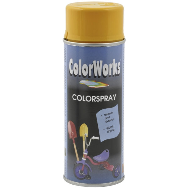 ColorWorks hobbyspray, guldgul