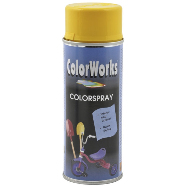 ColorWorks hobbyspray, rapsgul