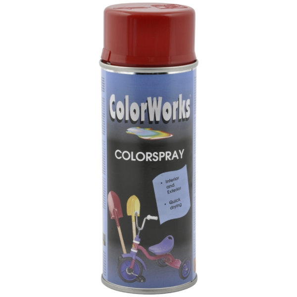 ColorWorks hobbyspray, karminrød