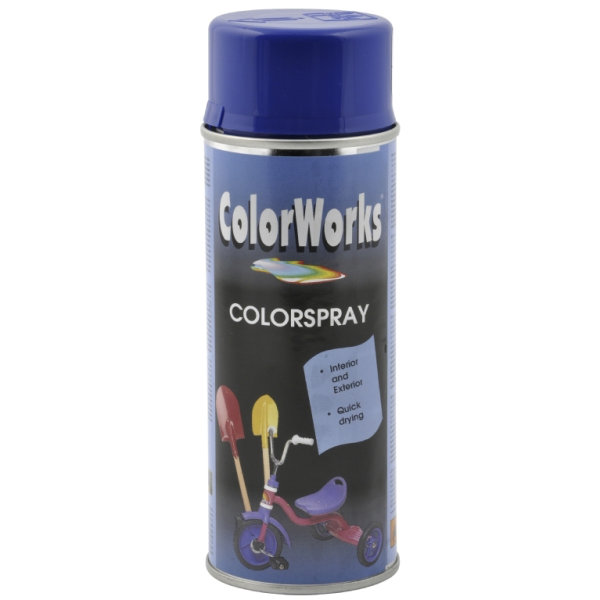 ColorWorks hobbyspray, ultramarineblå