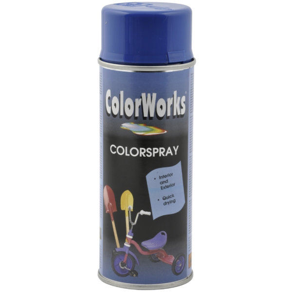 ColorWorks hobbyspray, enzianblå