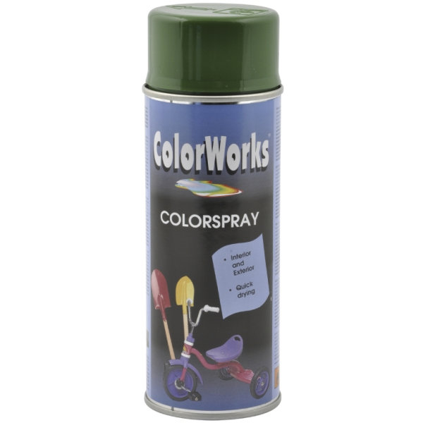 ColorWorks hobbyspray, løvgrøn