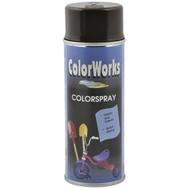 ColorWorks hobbyspray, chokoladebrun