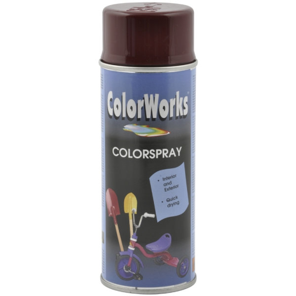 ColorWorks hobbyspray, vinrød