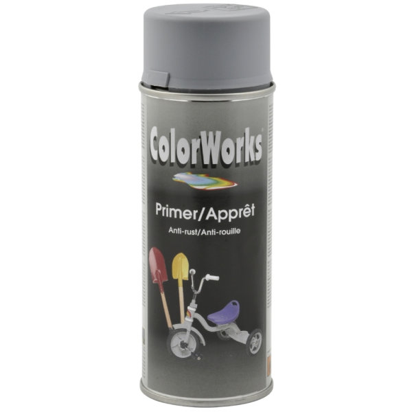 ColorWorks hobbyspray, grunder grå