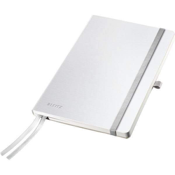 Leitz Style Notesbog A5, linjeret, hvid