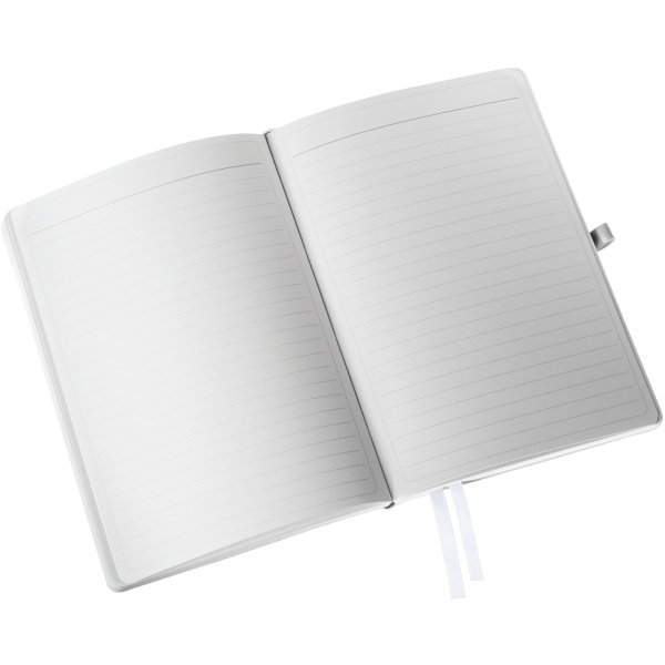 Leitz Style Notesbog A5, linjeret, hvid