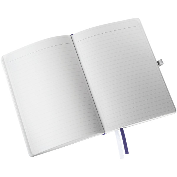 Leitz Style Notesbog A5, linjeret, blå