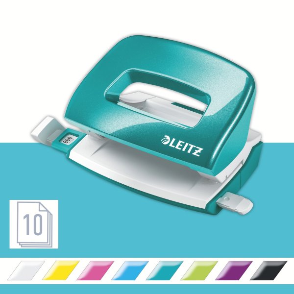 Leitz WOW Mini hulapparat, isblå metallic