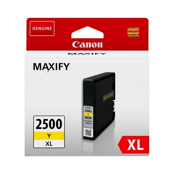 Canon PGI-2500XL Maxify blækpatron, gul