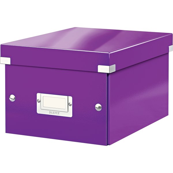 Leitz Click & Store opbevaringsboks small, lilla