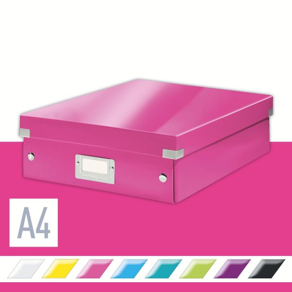 Leitz Click & Store Organizer boks medium, pink
