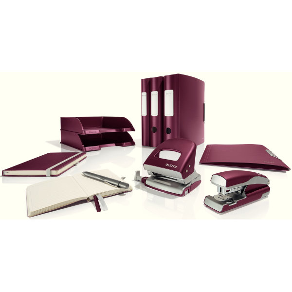 Leitz Style brevordner 60 mm, rød