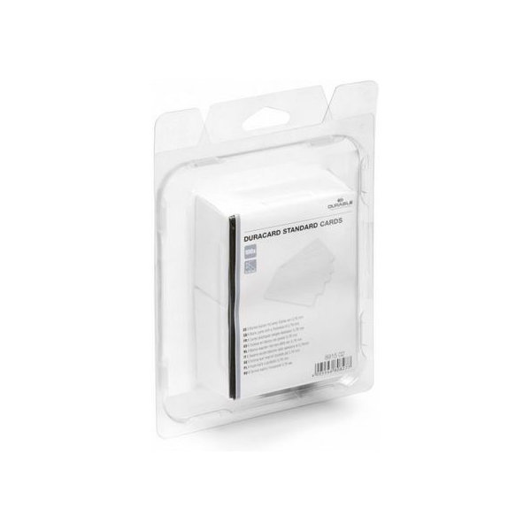 Durable Duracard std. plast-kort 0,76 mm, 100 stk