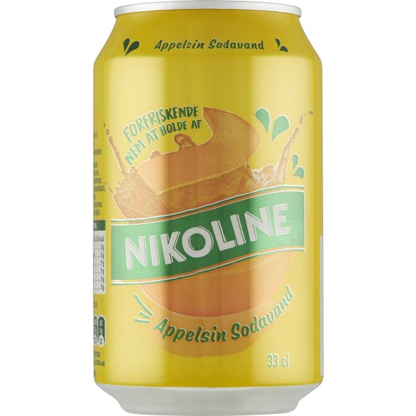 Nikoline Appelsin 33 cl inkl. pant