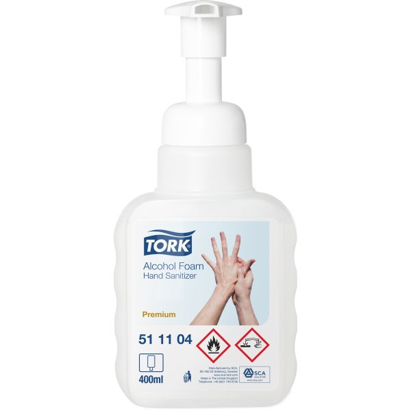 Tork S4 Premium Hånddesinficering Skum, 400 ml