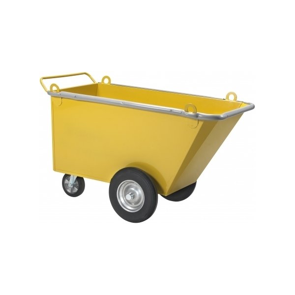 Oprydningsvogn lufthjul, 1460x990x680 mm, 750 kg