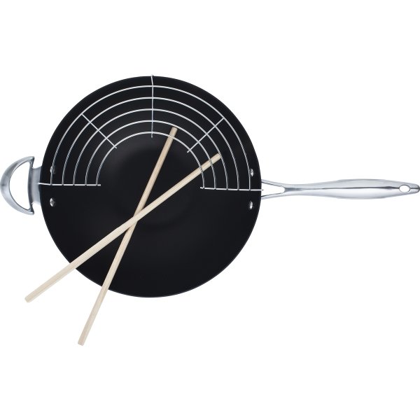 Scanpan Pro IQ Wok med rist og pinde