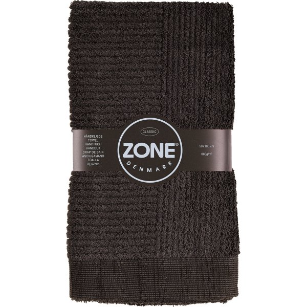 Zone Confetti håndklæde 50x100cm, sort
