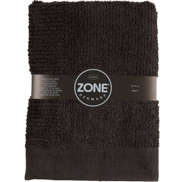 Zone Classic håndklæde 70x140cm, sort