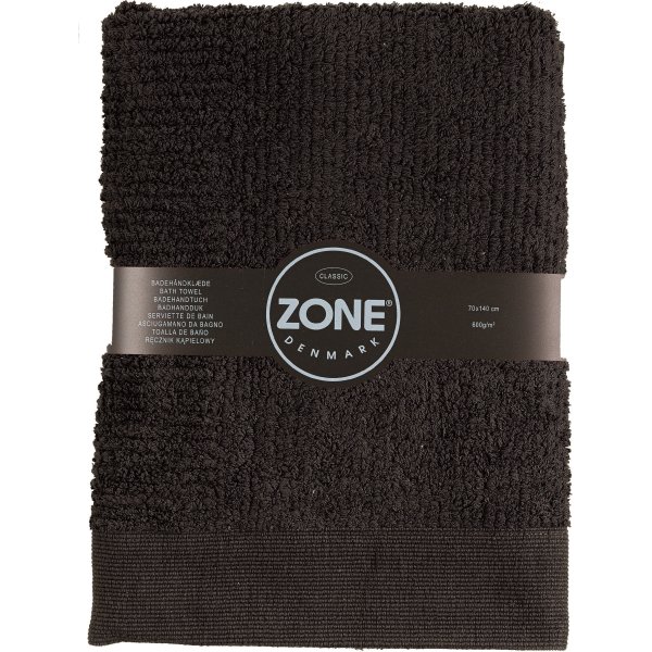 Zone Confetti håndklæde 70x140cm, sort