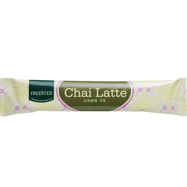 Fredsted Chai Latte grøn instant te, 10 sticks