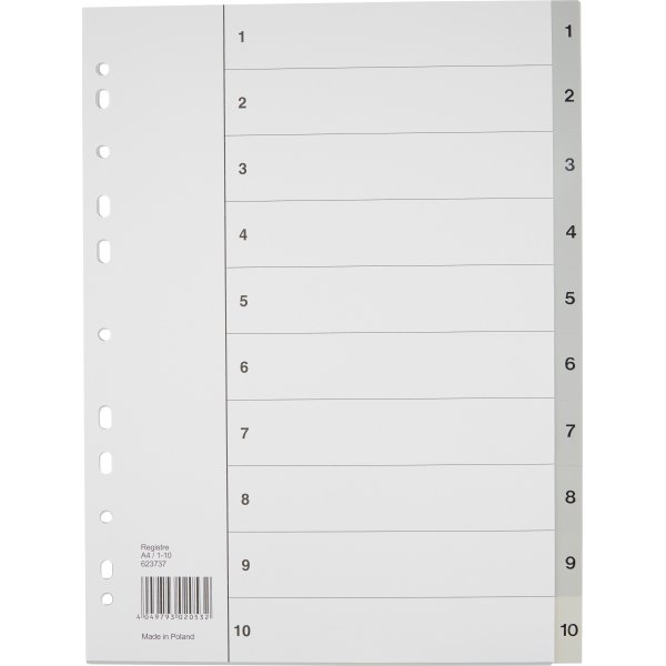 Budget Register | A4 | Plast | 1-10
