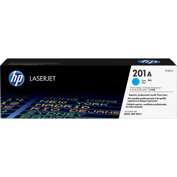 HP no 201A CF401A lasertoner, cyan, 1400 s.