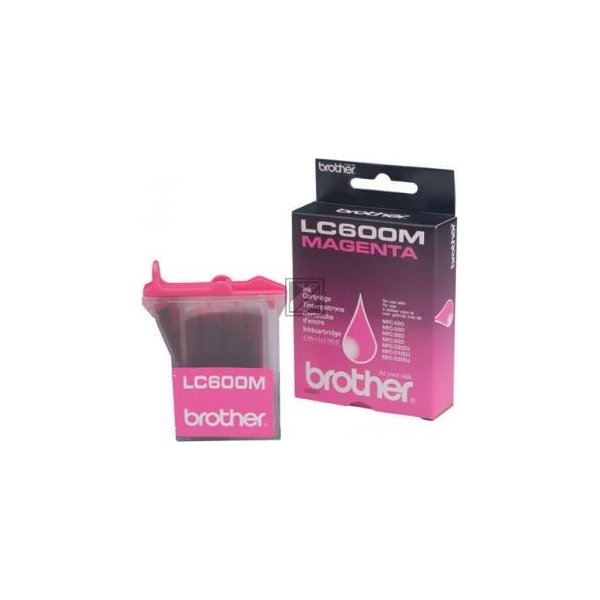 Brother LC600M blækpatron, rød, 450s