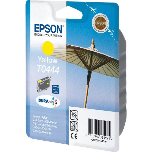 Epson nr.T044/C13T04444010 blækpatron, gul, 420s