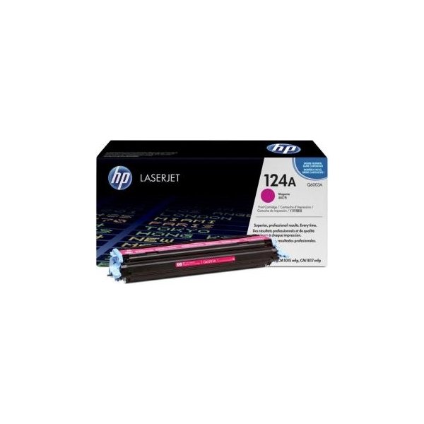 HP 124A/Q6003A lasertoner, rød, 2000s