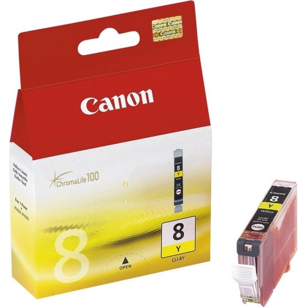 Canon CLI-8Y blækpatron, gul, 420s