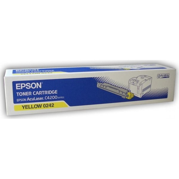Epson C13S050242 lasertoner, gul, 8500s