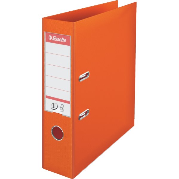 Esselte No.1 brevordner A4, 75mm, orange