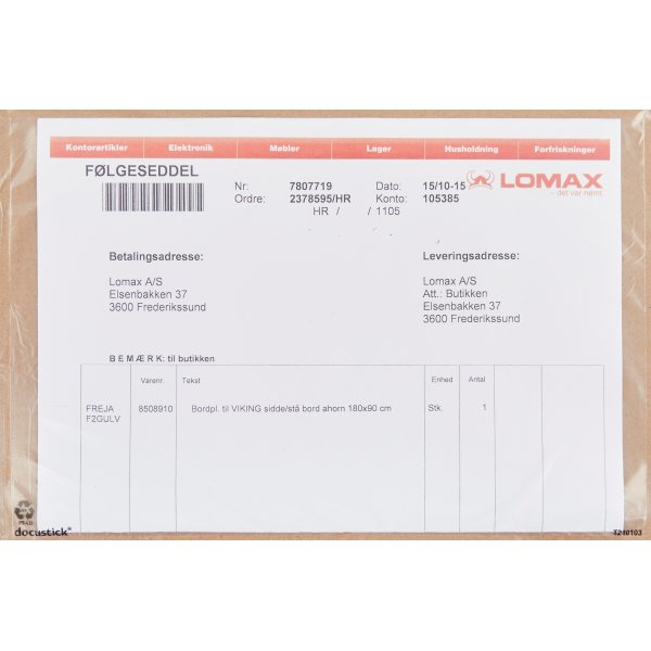 Dokumentlomme, UT, C5, Std, 1000 stk.