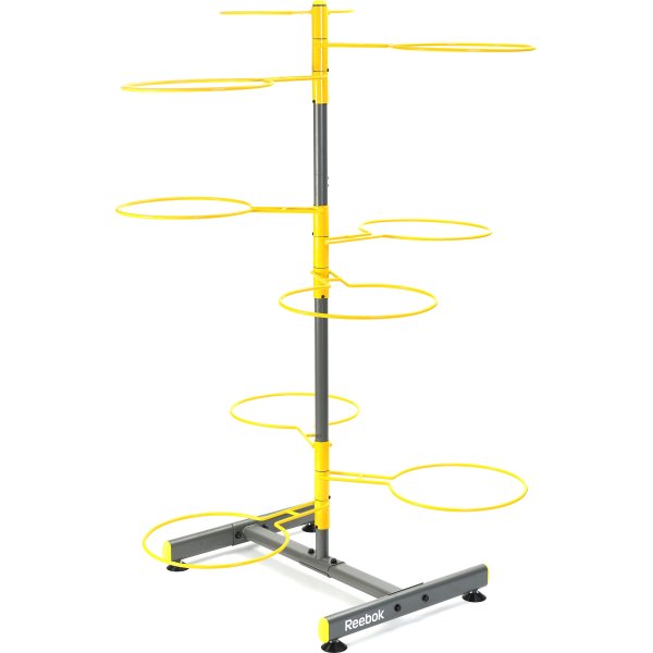 Reebok Gymball opbevaringsstativ, gul